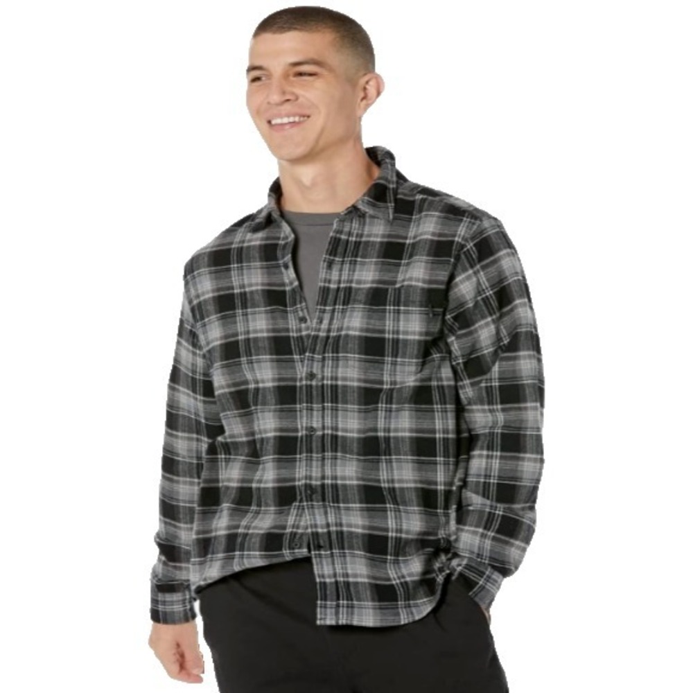 Mans Size S - Hurley Portland Sherpa Lined Flannel Barely Bone